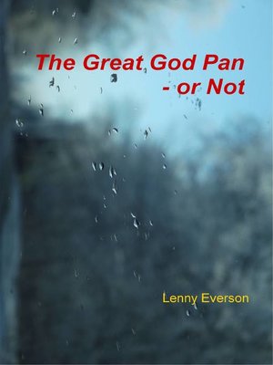 cover image of The Great God Pan